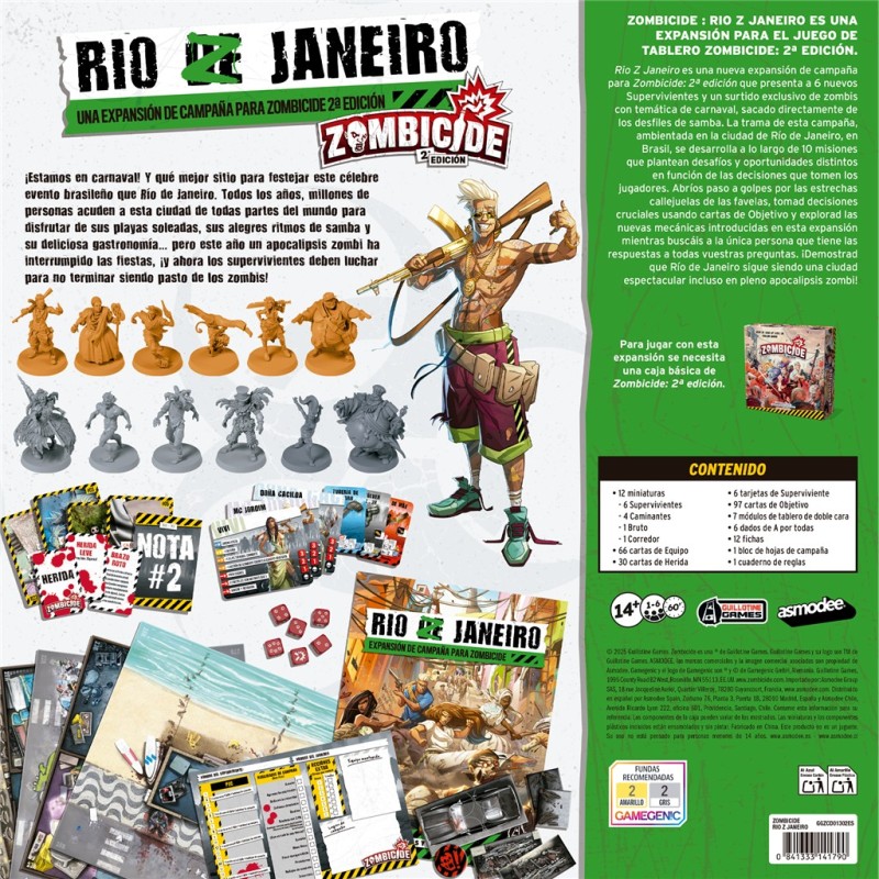 Zombicide 2E: Rio Z Janeiro