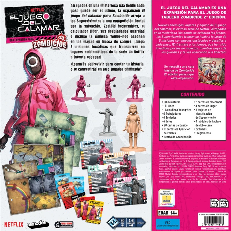 Zombicide 2E: El juego del calamar