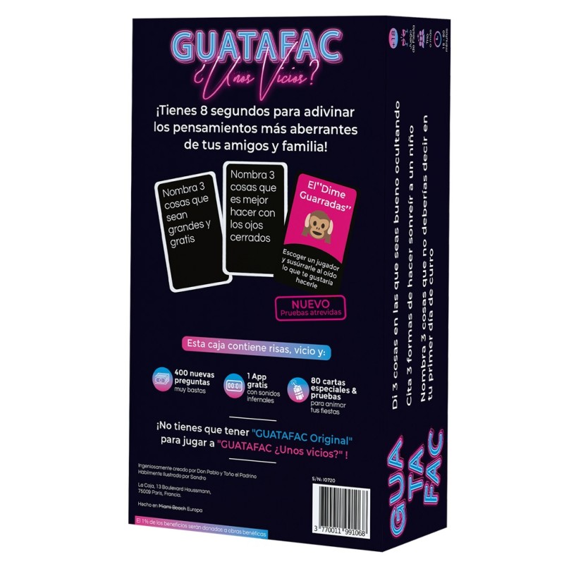 Guatafac ¿Unos vicios?