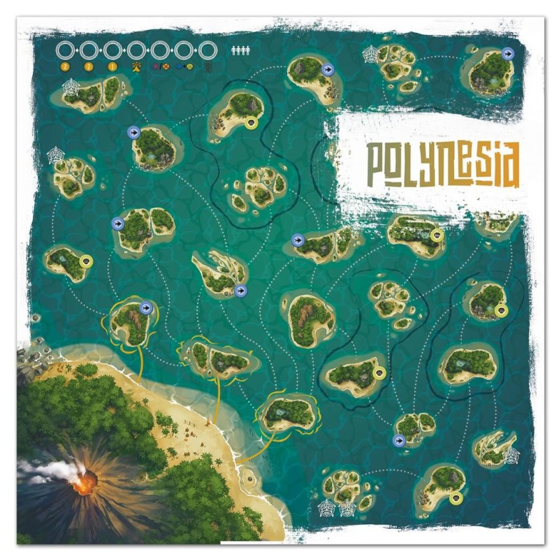 Polynesia exp. mapa