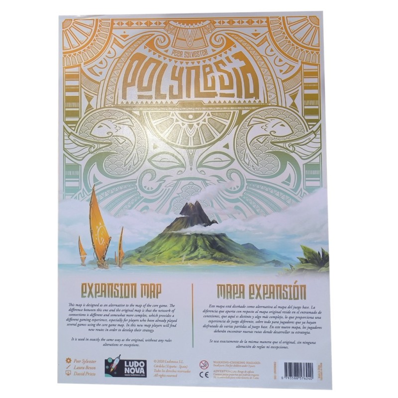 Polynesia exp. mapa