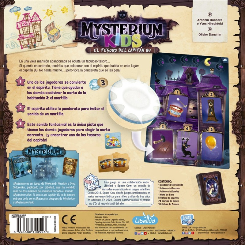 Mysterium Kids: el tesoro del capitán Bu