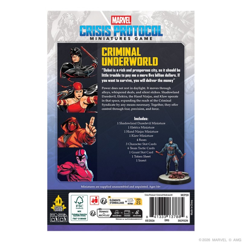 MCP: Criminal Underworld Character Pack