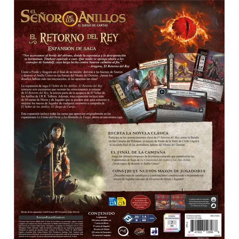 El Retorno del Rey Expansión de Saga