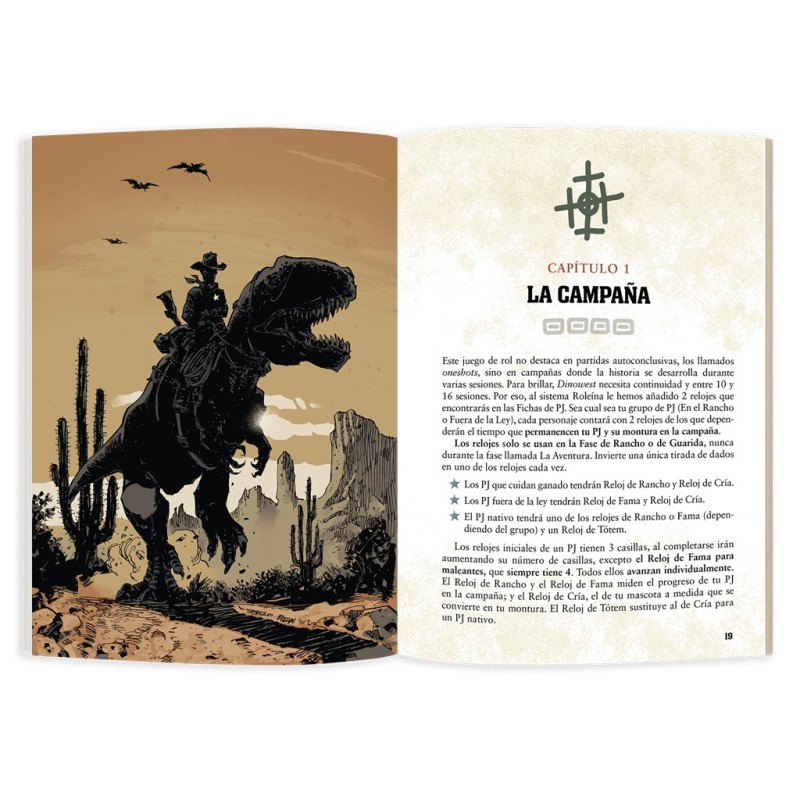 Dinowest: balas y dinosaurios