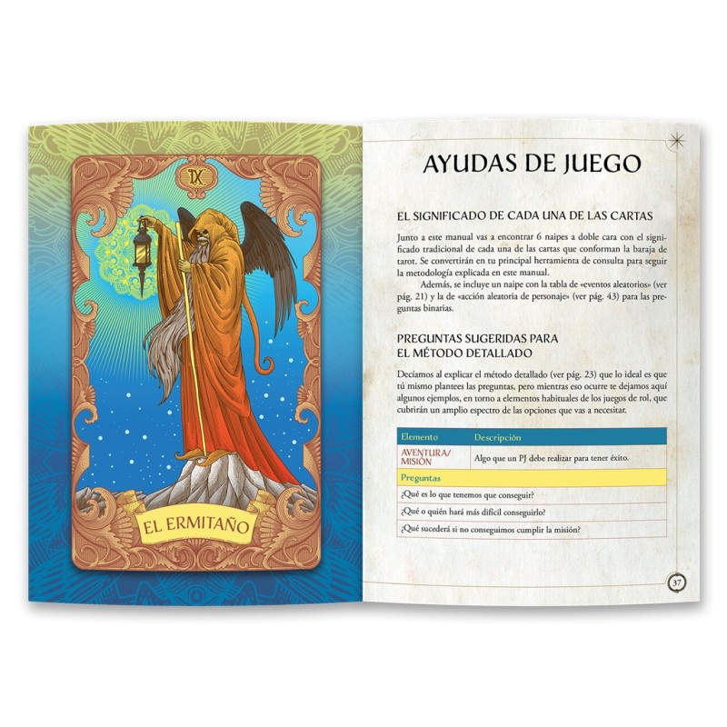 Hierofante: oráculo-tarot para jugar a rol