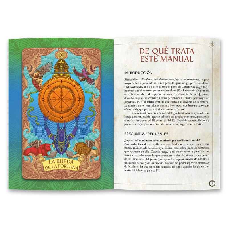 Hierofante: oráculo-tarot para jugar a rol