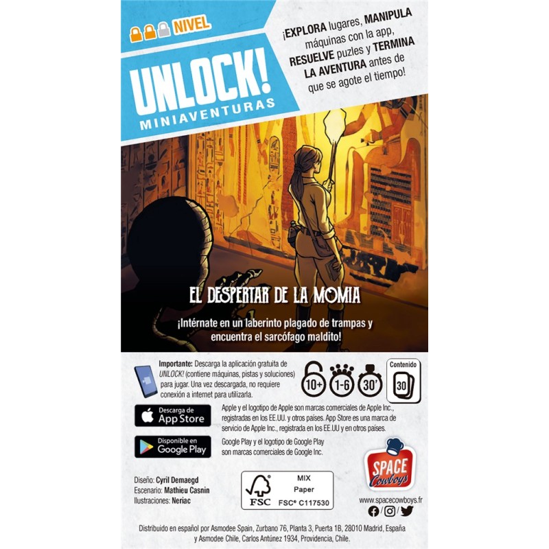 Unlock! Mini El despertar de la Momia