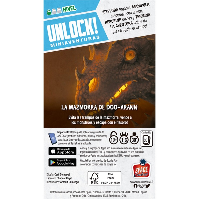 Unlock! Mini La mazmorra de Doo-Arann