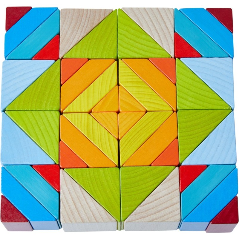 Juego de composición en 3D Mosaico de cubos