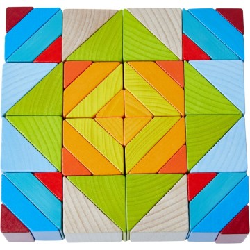 Juego de composición en 3D Mosaico de cubos