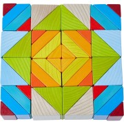 Juego de composición en 3D Mosaico de cubos