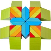 Juego de composición en 3D Mosaico de cubos