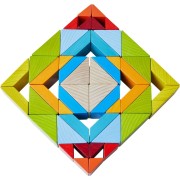 Juego de composición en 3D Mosaico de cubos