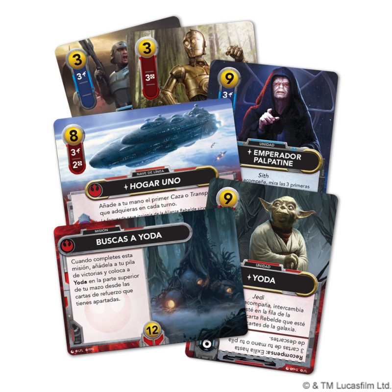 Star Wars: Deckbuilding Game Rebeldes e Imperiales