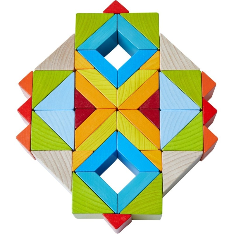 Juego de composición en 3D Mosaico de cubos