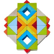 Juego de composición en 3D Mosaico de cubos
