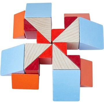 Juego de composición en 3D Mosaico de cubos