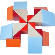 Juego de composición en 3D Mosaico de cubos