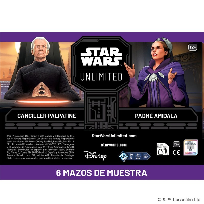 SWU: Secretos del Poder Mazos de muestra (6)