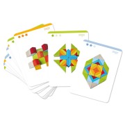 Juego de composición en 3D Mosaico de cubos