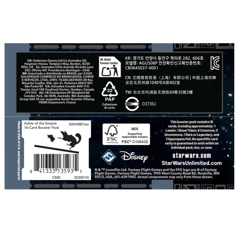 SWU: Ashes of the Empire Booster Display (24)