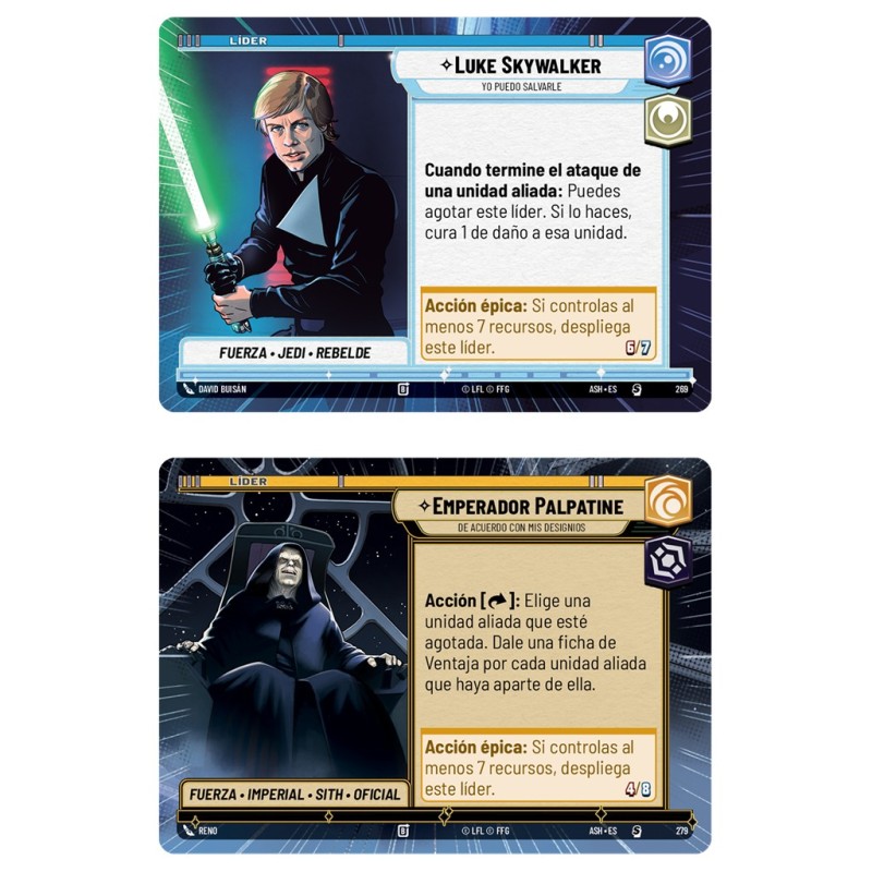 SWU: Cenizas del Imperio Caja de presentación