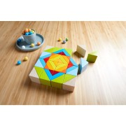 Juego de composición en 3D Mosaico de cubos