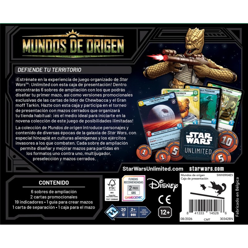 SWU: Mundos de Origen Caja de Presentación