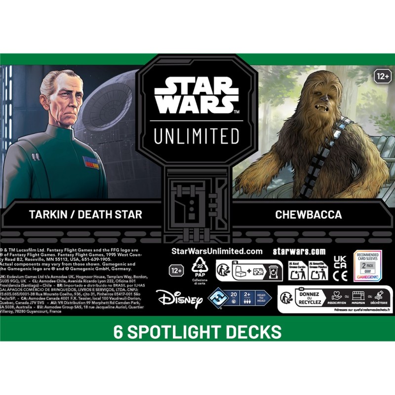 SWU: Homeworlds Spotlight Decks (6)
