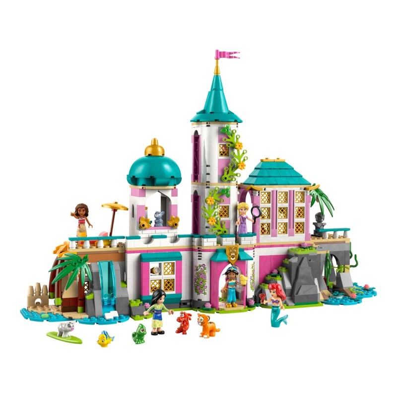 LEGO-43267 Castillo de las Princesas y Mascotas Reales