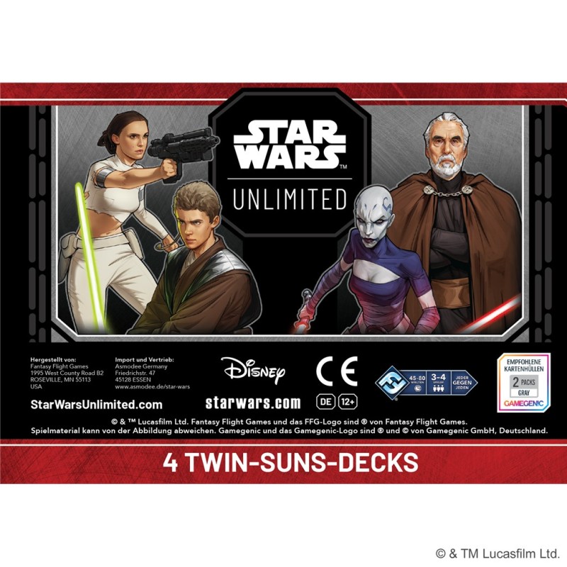SWU: 2026 Twin Suns Decks (4)