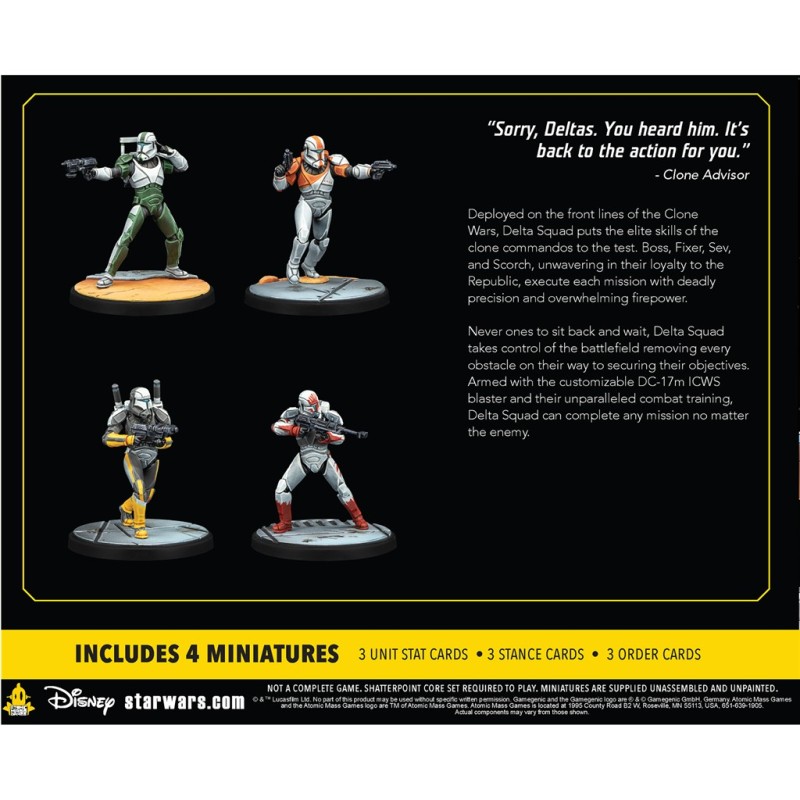 Delta Squad, Form Up Squad Pack