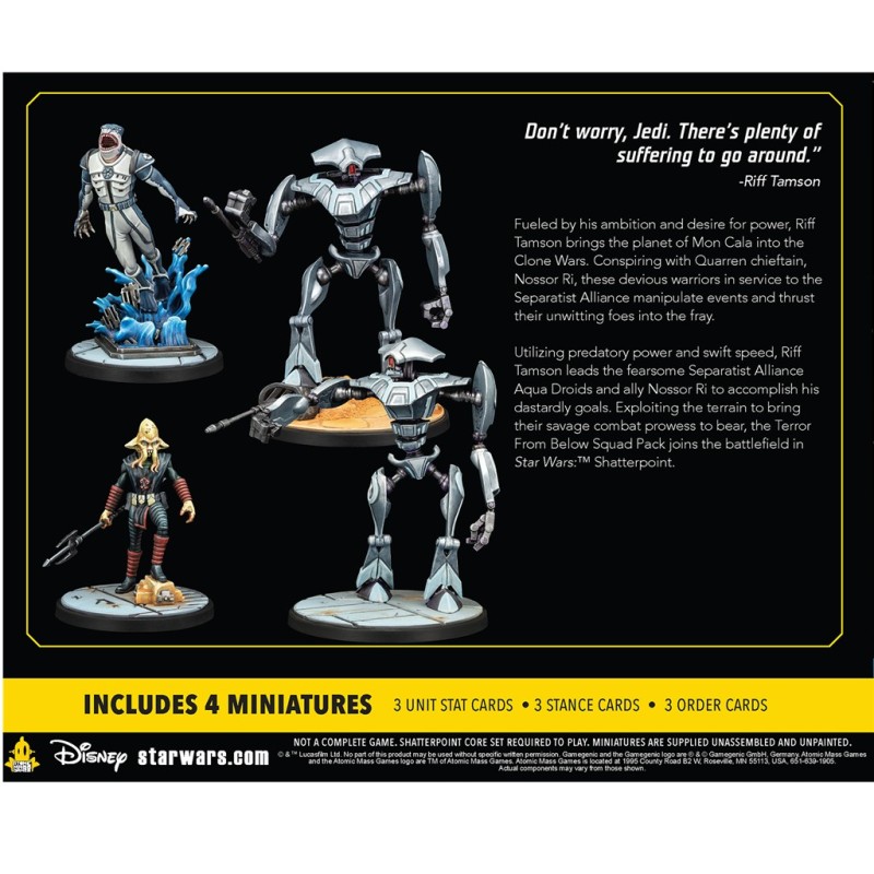 Terror From Below Squad Pack