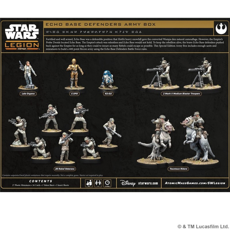 SWL: Echo Base Defenders Army Box