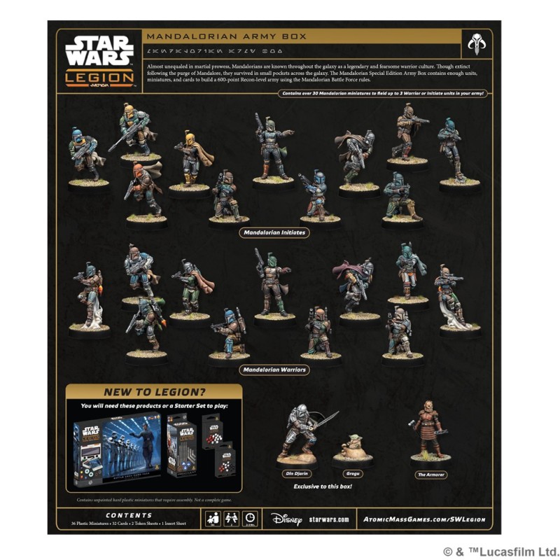 SWL: Mandalorian Army Box