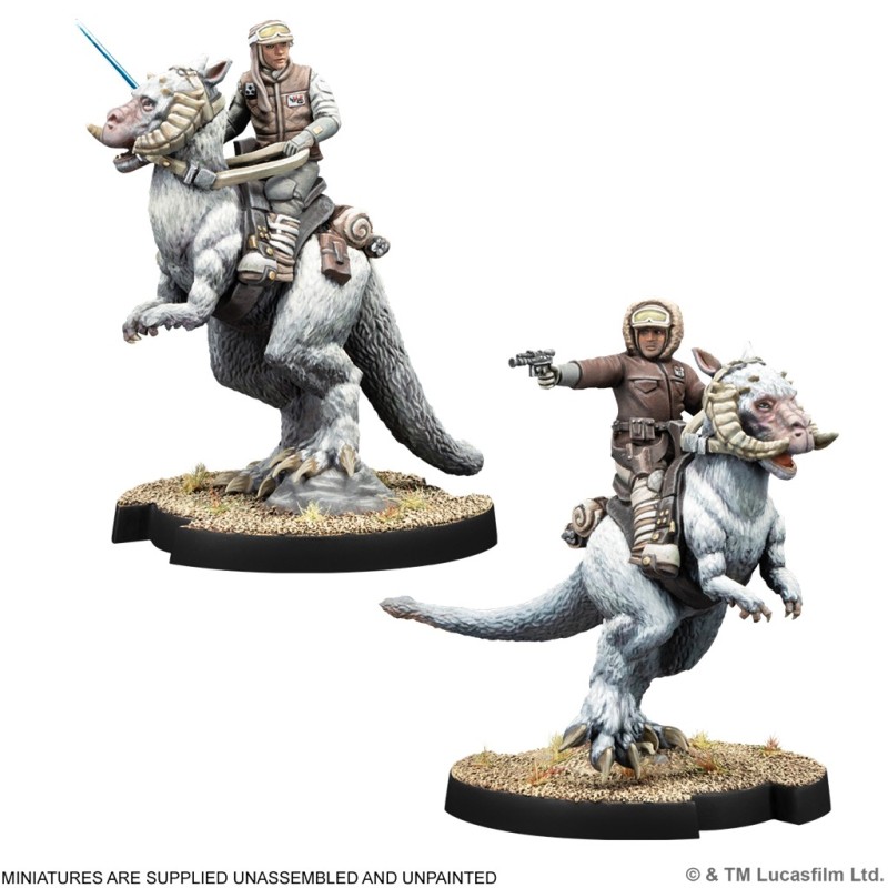 SWL: Han Solo & Luke Skywalker on Tauntaun