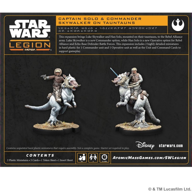 SWL: Han Solo & Luke Skywalker on Tauntaun