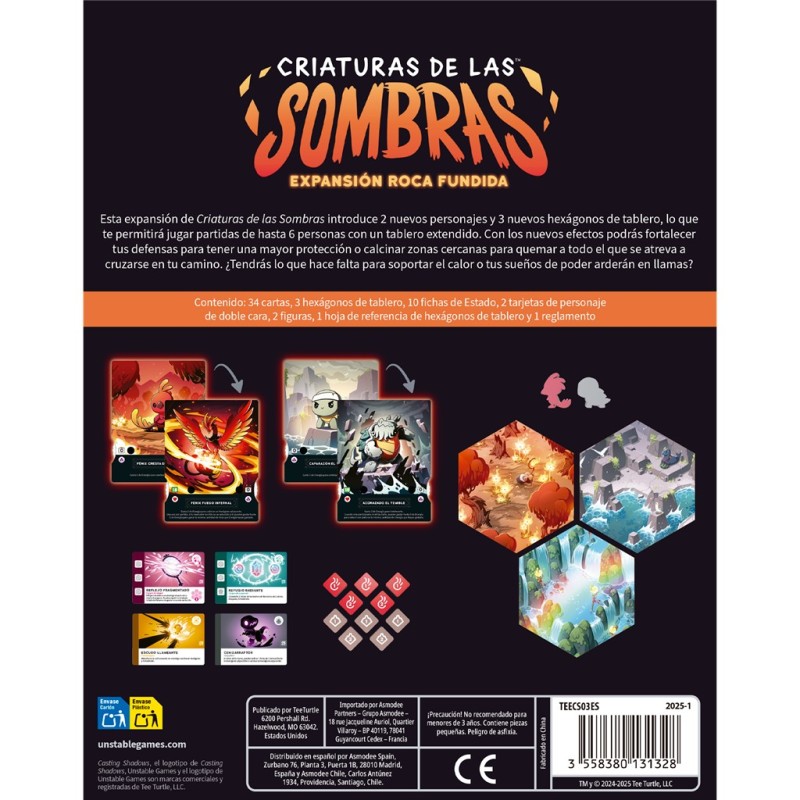 Criaturas de las Sombras exp. Roca fundida