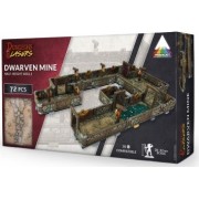 Dwarven Mine PrismaCast, Pre-Painted Terrain - Dungeons & Lasers