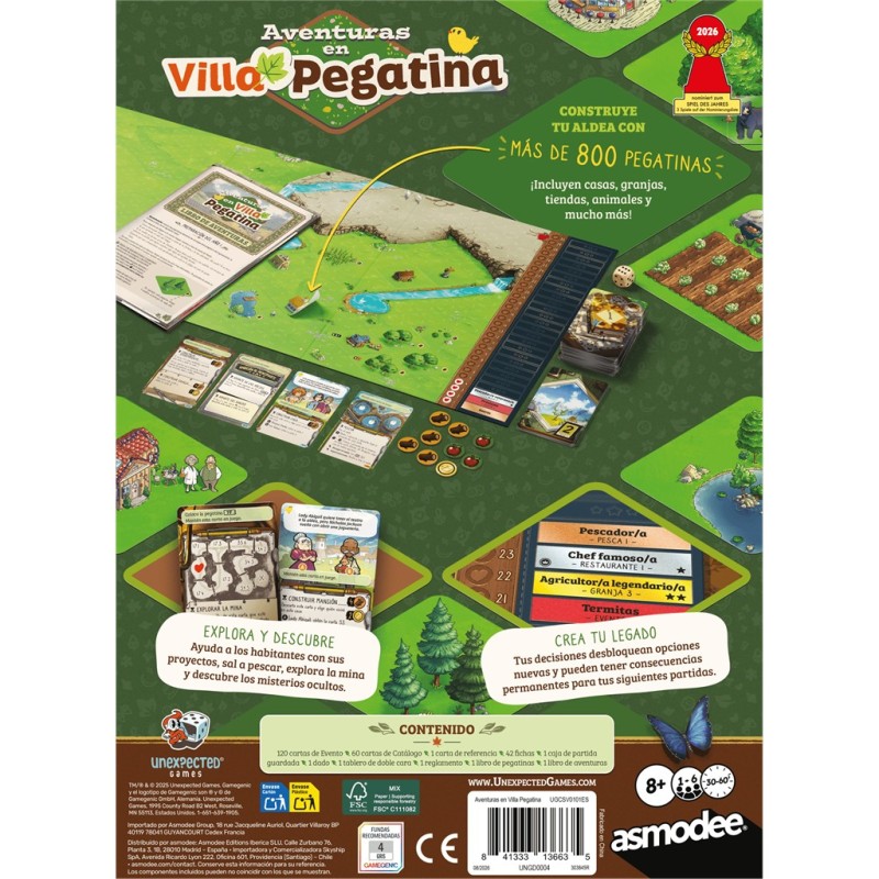 Aventuras en Villa Pegatina
