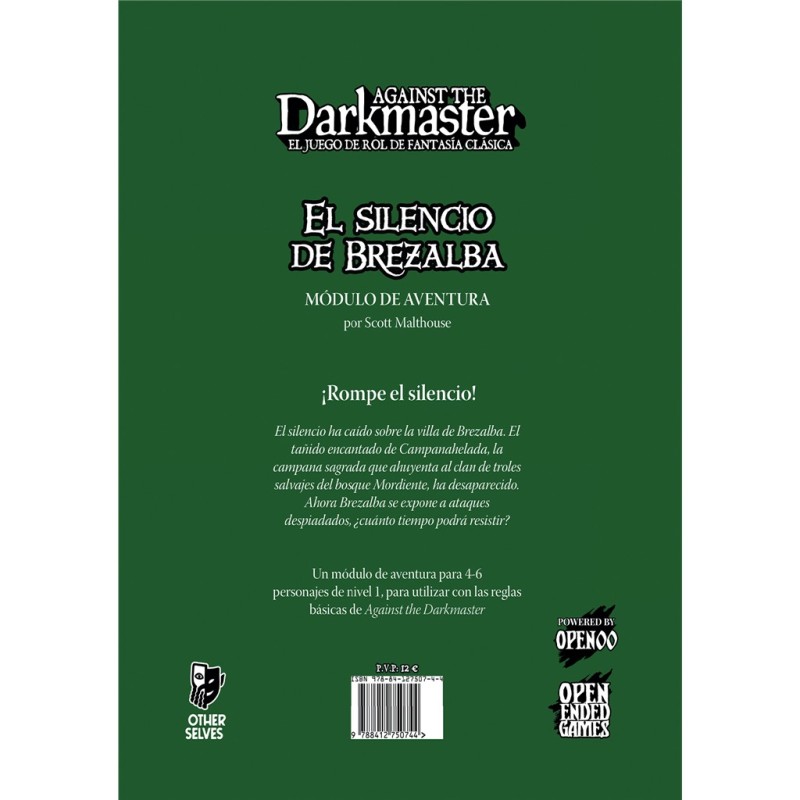 Against the Darkmaster: El silencio de Brezalba