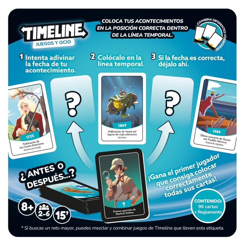 Timeline juegos y ocio