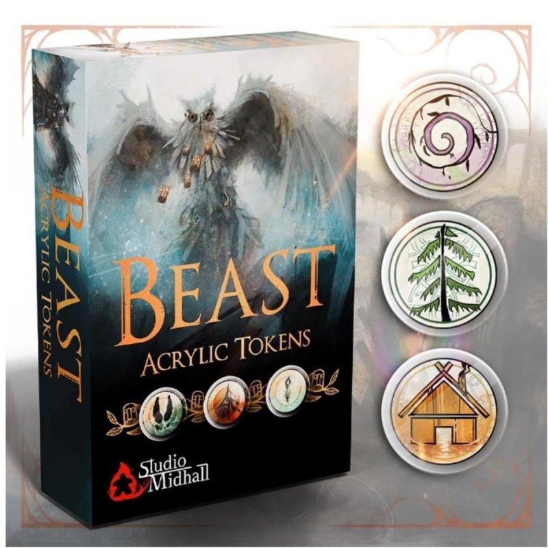 BEAST - Tokens Acrílicos