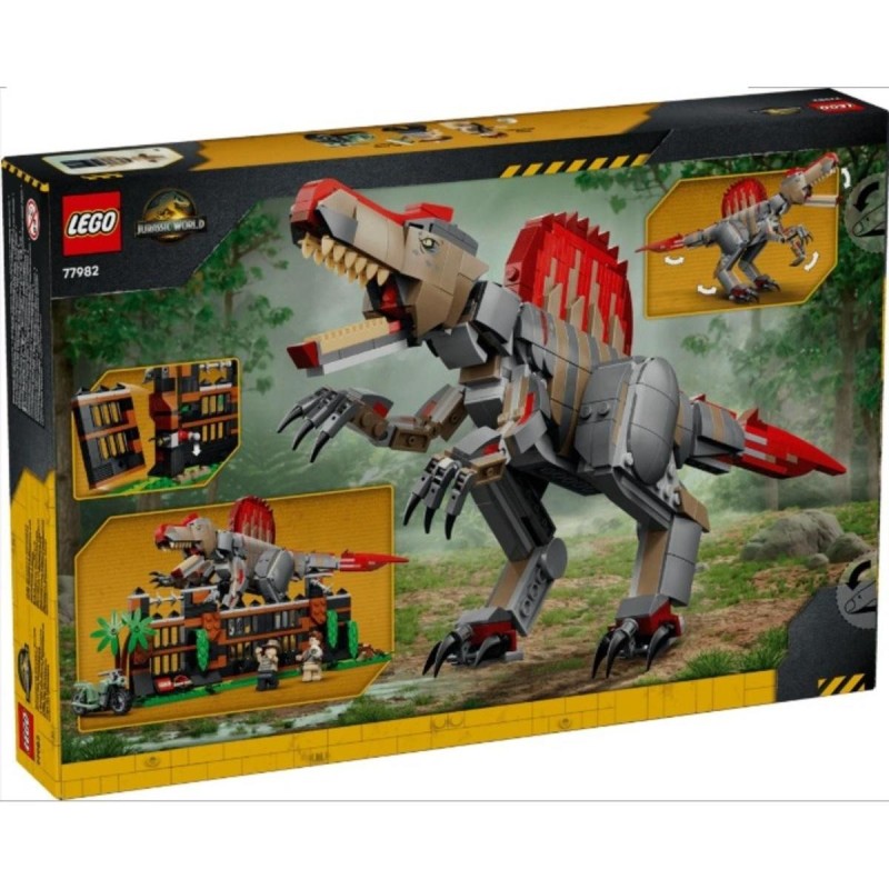 LEGO-77982 Huida del Dinosaurio Spinosaurus