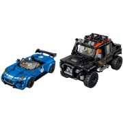 LEGO-77264 Jaguar Project 7 y Land Rover Defender