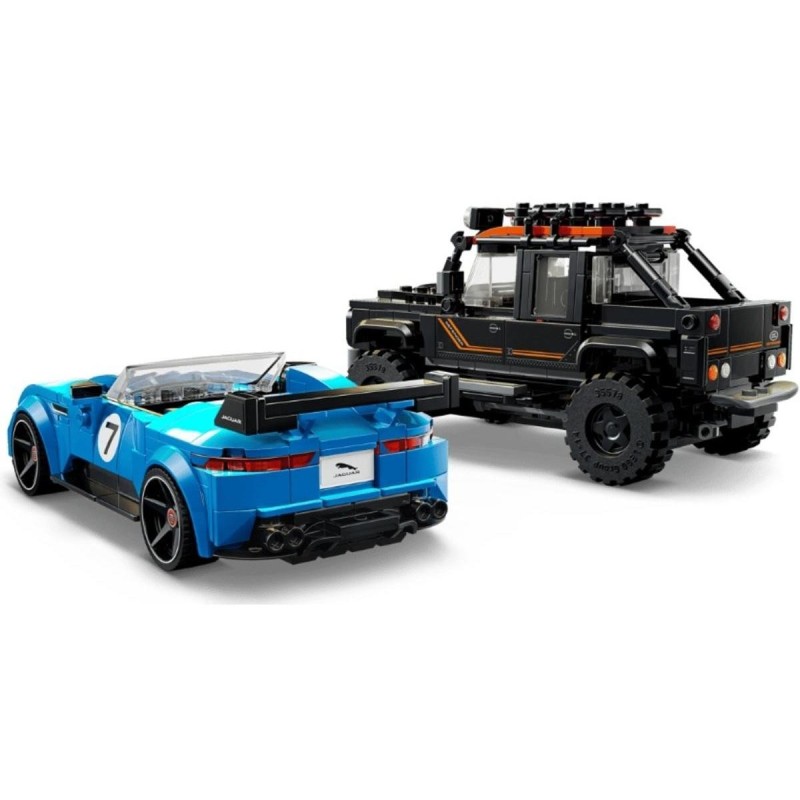 LEGO-77264 Jaguar Project 7 y Land Rover Defender