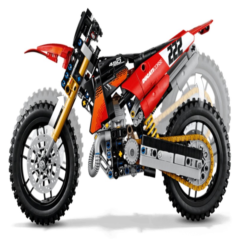 LEGO-42238 Moto Ducati Desmo450 MX Factory