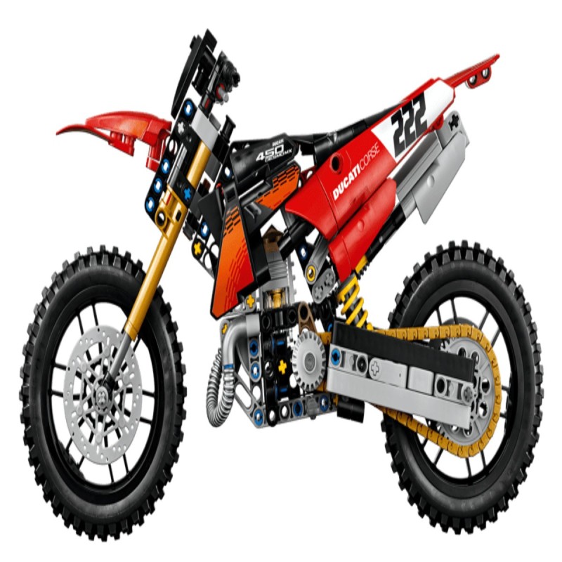 LEGO-42238 Moto Ducati Desmo450 MX Factory