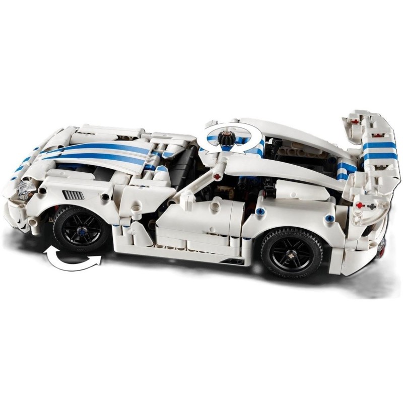 LEGO-42234 Deportivo Dodge Viper GTS-R
